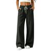 Women's Loose Fit Casual Straight Leg Sweatpants with Elastic Waist, Color