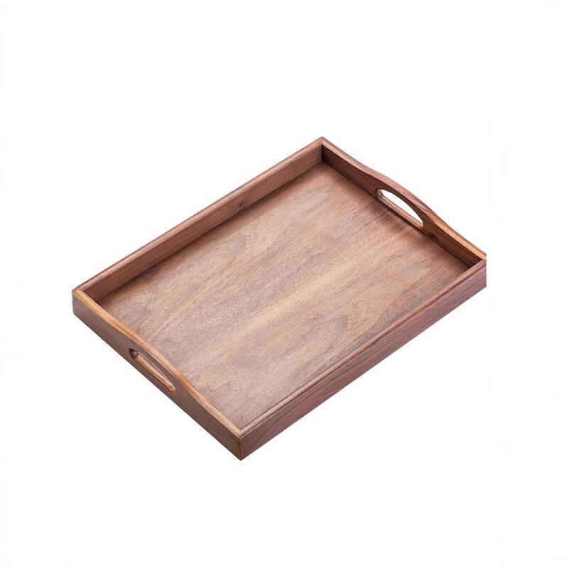 Walnut Wood Rectangular Tea Tray