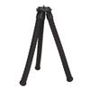 Mini Flexible Tripod Stand 14 Inch Screw Portable Tripod with Hidden Phone Holder Cold Shoe Mount