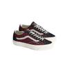 Vans Premium Old Skool Knit Pack - Geo Check Bordeaux Red Unisex Sneakers VN000EFKBRD