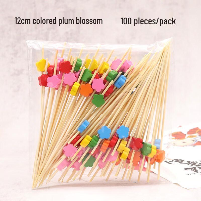 

ZISIZ Disposable Bamboo Fruit Skewers