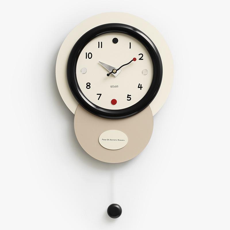 Swing Wall Clock Living Room Simple Clock Modern Restaurant Creative Wall Watch Nordic Entrance Hall Decoration Accessories