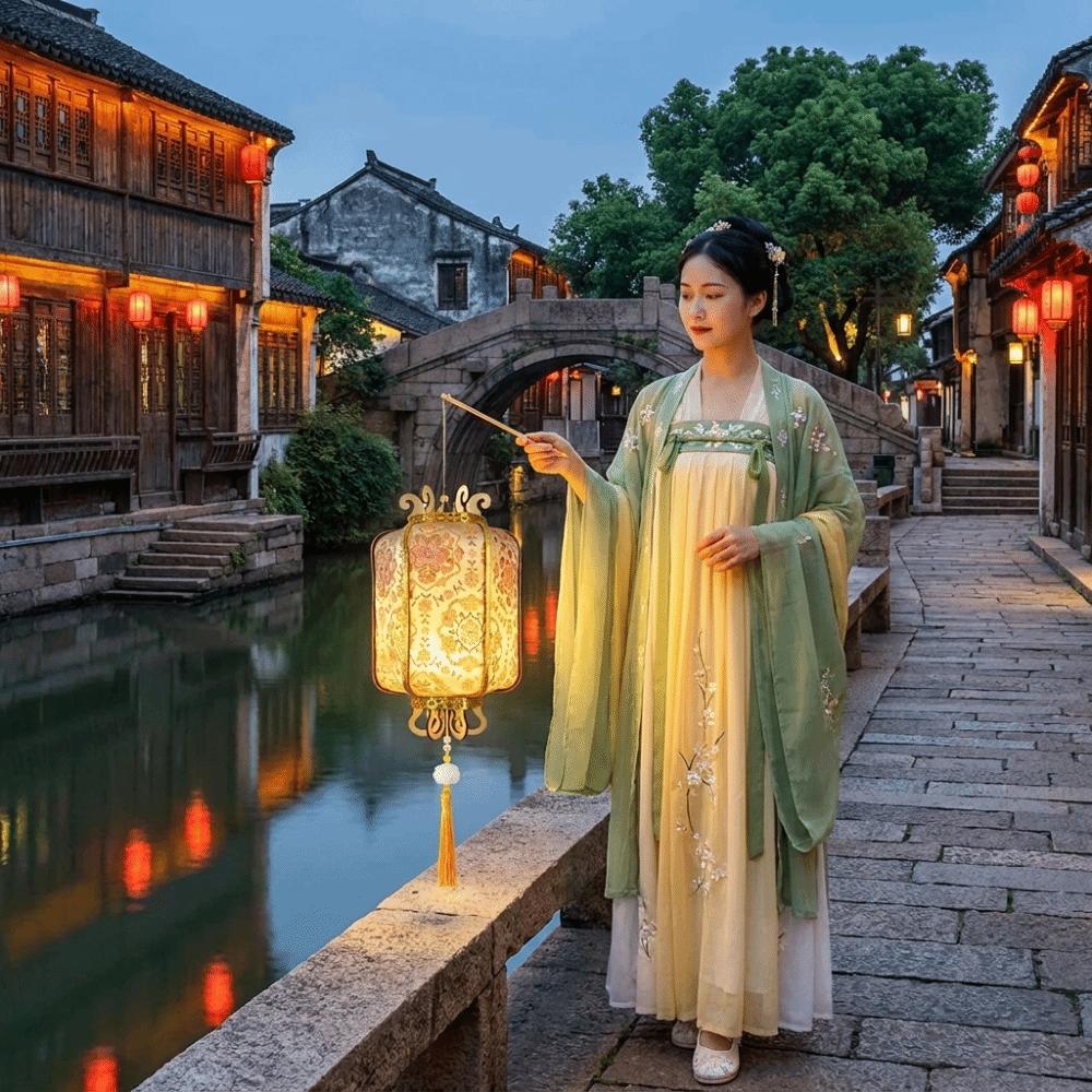 Traditional Antique Luminous Lantern Handmade Chinese Flower Lantern DIY Craft