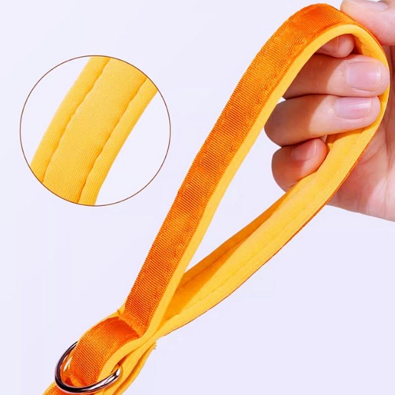 Dog Leash P Chain Dogs Leashes Adjustable Leash for Dog Walking Training P Chain Comfortable Handle Dogs Leashes Pet Supplies