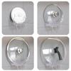 Plastic Wall Mounted Pot Lid Holder No Punching Pan Lid Organizer  Spatulas