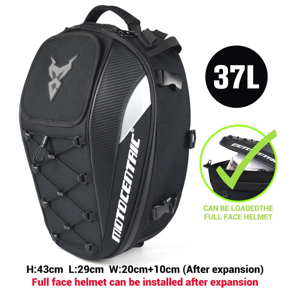 Motorcycle Helmet Bag Multifunctional Travel Bag Waterproof Motorcycle Tail Bag Motorcycle Bags Moto Backpack