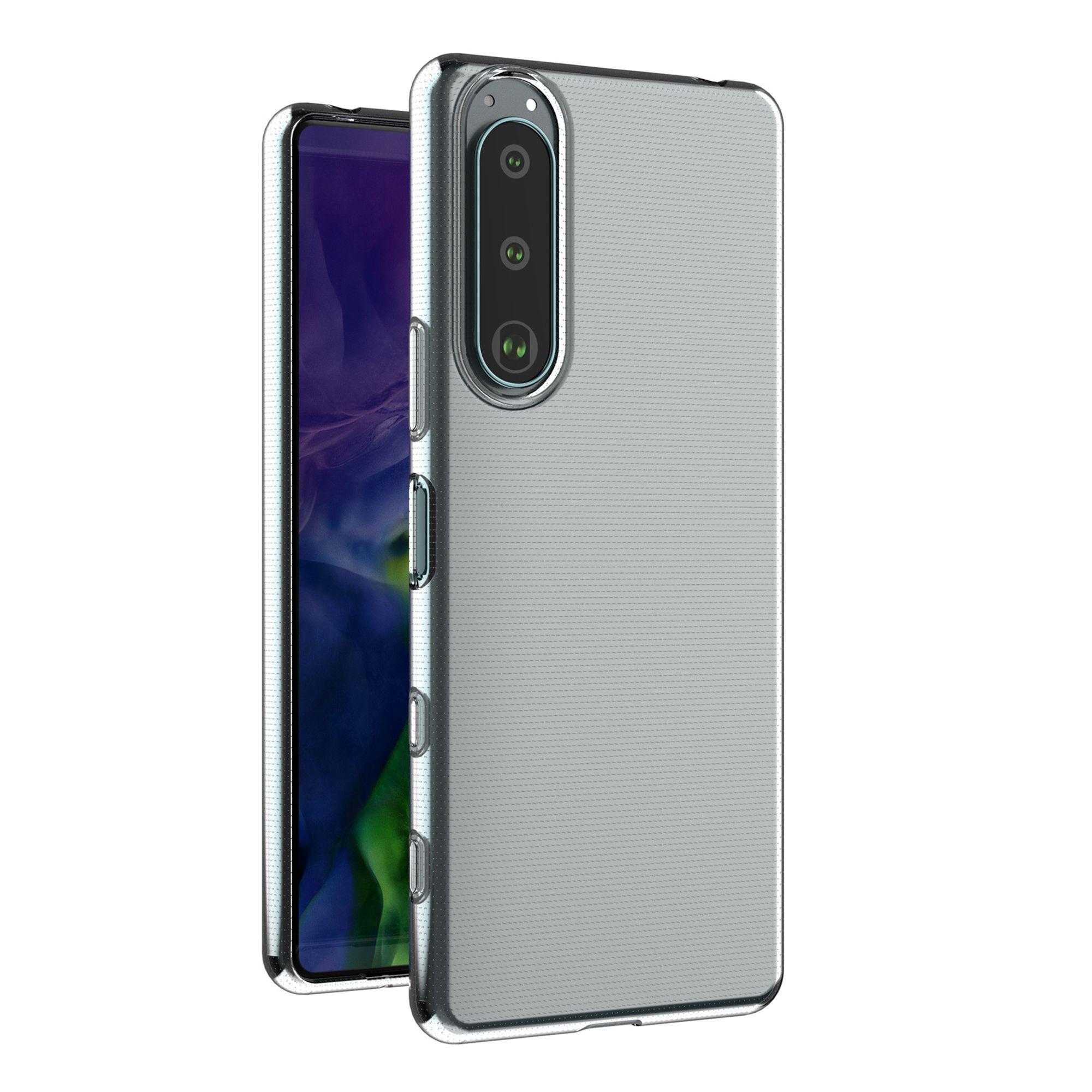 

For Sony Xperia 5 III 5G Drop Protection Phone Case Shockproof TPU Crystal Clear Phone Back Shell A