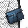Fabric Men's Shoulder Bag Large Capacity Nylon Crossbody Bag Simple Man Messenger Bag  Outdoor