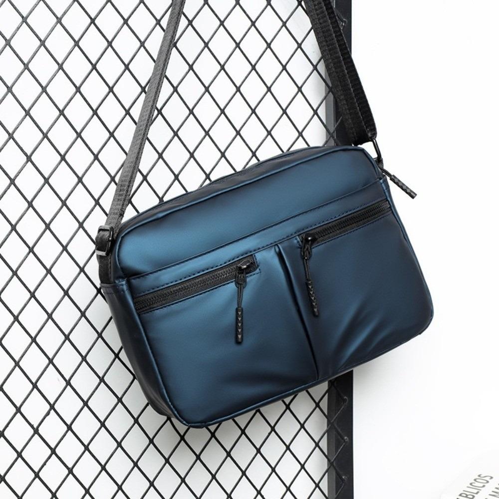 Fabric Men's Shoulder Bag Large Capacity Nylon Crossbody Bag Simple Man Messenger Bag  Outdoor