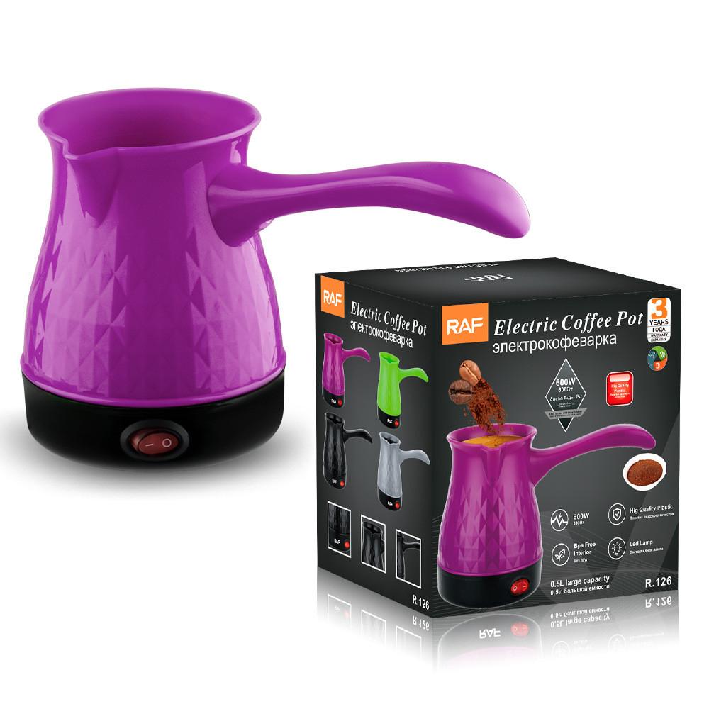600W Turkey Coffee Electric Kettle 0.5L Capacity Dry Proof Electric Coffee Pot Mini Portable Brew Hand Brewer