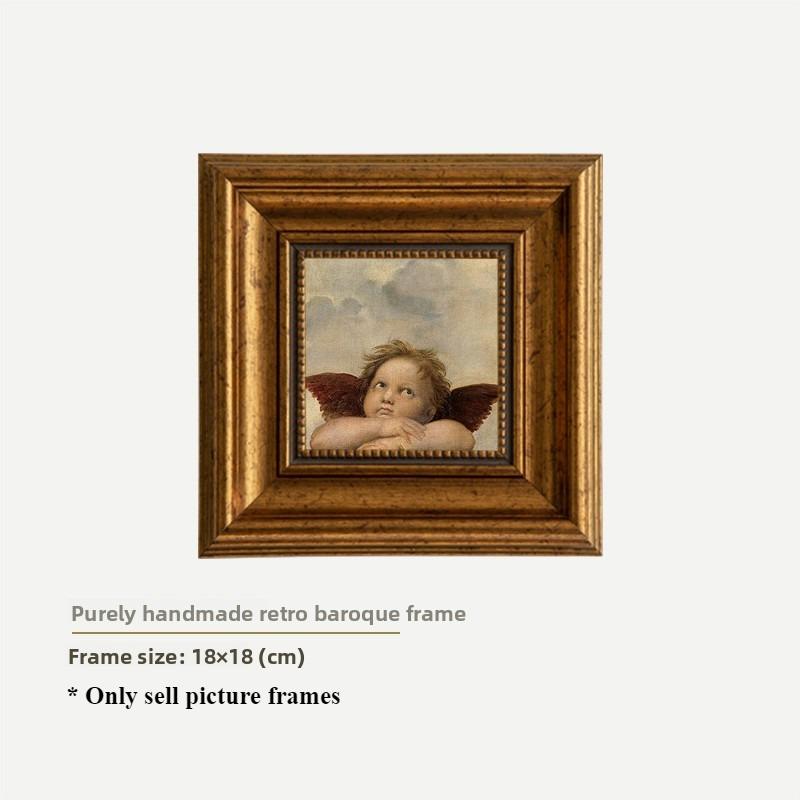 Retro Painting Frame Living Room Creative Wall Picture Frame Dining Room Luxury Wall Ornament Bedroom Art Wall Hanging Mural