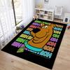 Halloween cartoon comedy adventure movie Scooby-Doo carpet is suitable for living room and bedroom doormats office balcony decorative carpet V14