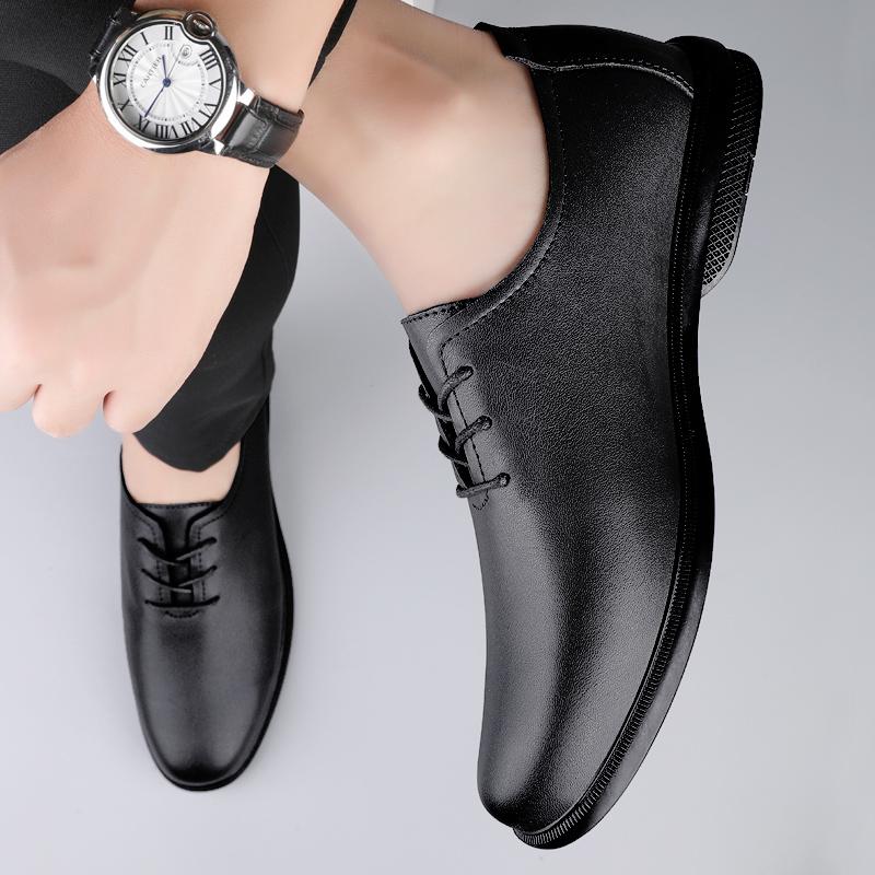 Men's Dress Shoes Genuine Leather Oxfords Shoes for Men 2025 New British Style Luxury Flats Business Male Gentleman Casual Shoes