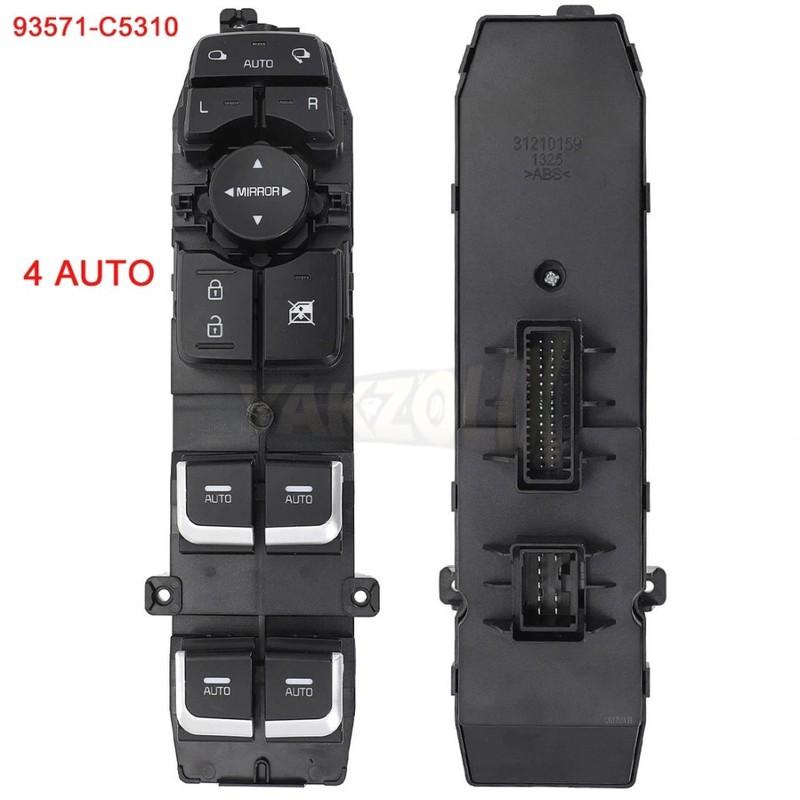 For Kia Sorento 2015 2016 2017 2018     Front Left Electric Power Window Control Switch Car Parts 93571-C5310