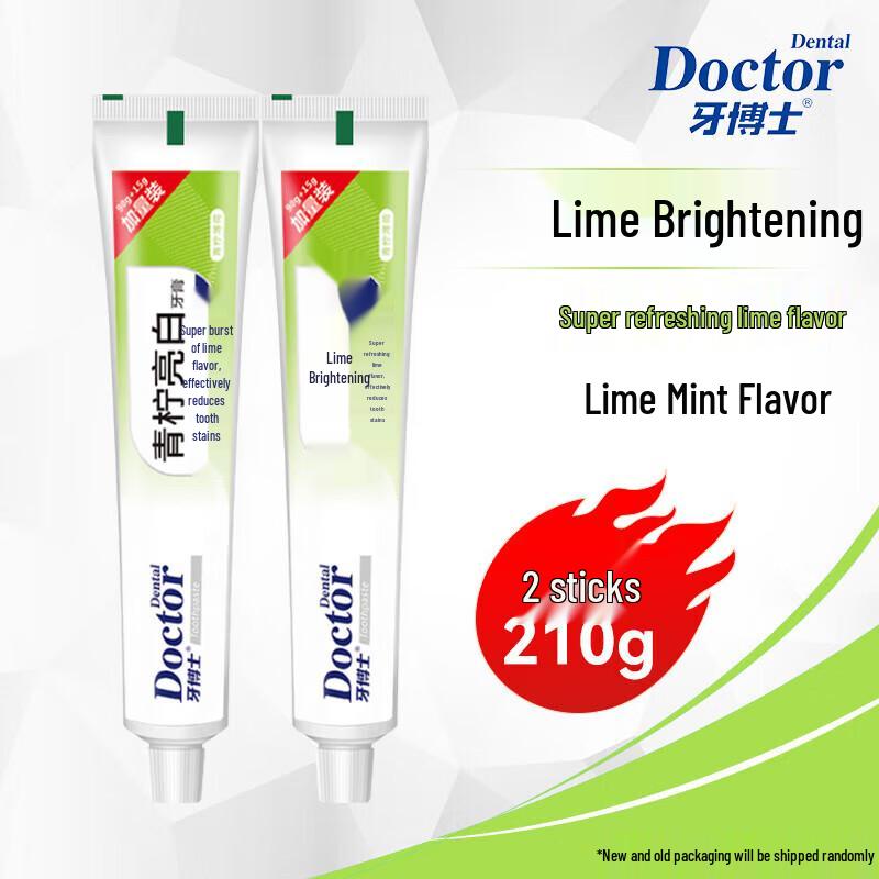 

Dr. Dental Lime Whitening Toothpaste