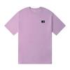 Loose Fit Round Neck Printed Short Sve T-Shirt Men Tops Purple LMT0015673RX00F-A427