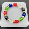 Fashionable Natural Glass Bead Bracelet, Advanced Handmade Texture Bracelet, Birthday Party Jewelry Accessories and Gifts