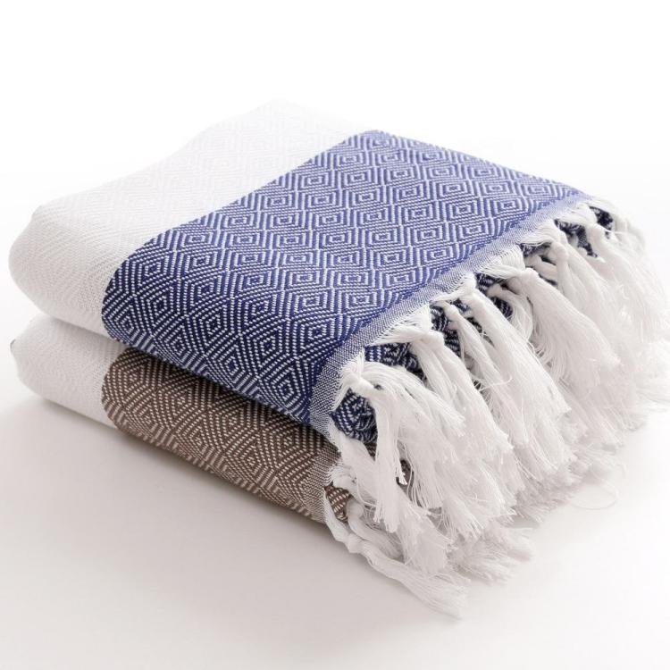 Premium Customized Turkish Fouta Bath Towel - Lightweight Sand Free Cotton Hamam Beach Towel