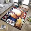 Baseball Passion And Heritage Office Rug Chair Mat, Game Carpet, Suitable for Front Door, Bedroom, Living Room, Desk, Holiday Gift