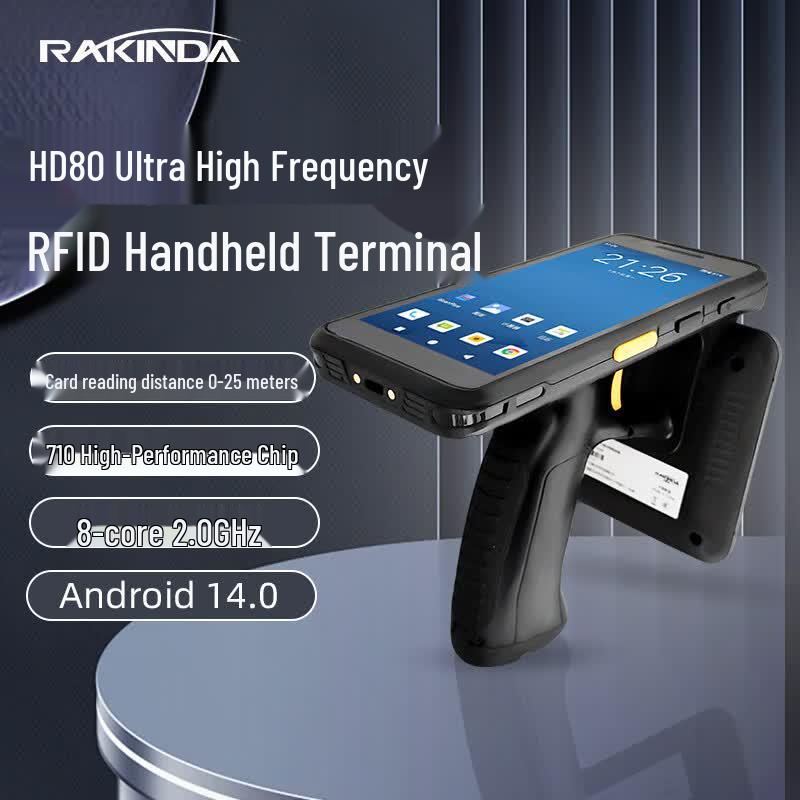 RAKINDA HD80 UHF RFID Handheld Terminal