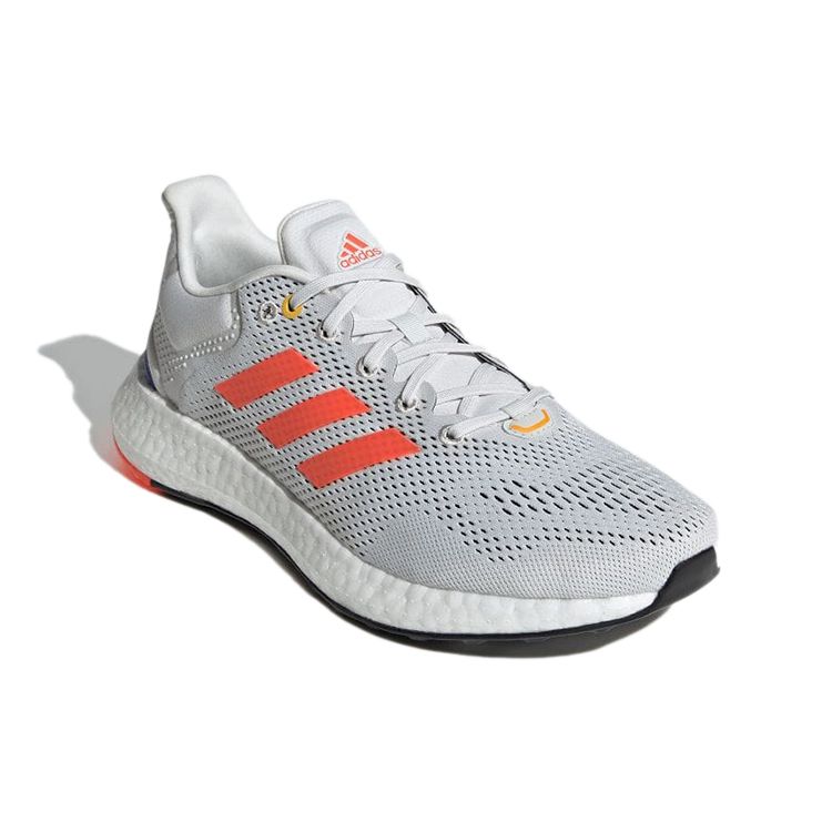 Adidas PureBoost 21 White Solar Red Men Sneakers Crystal-White Sonic-Ink GY5102