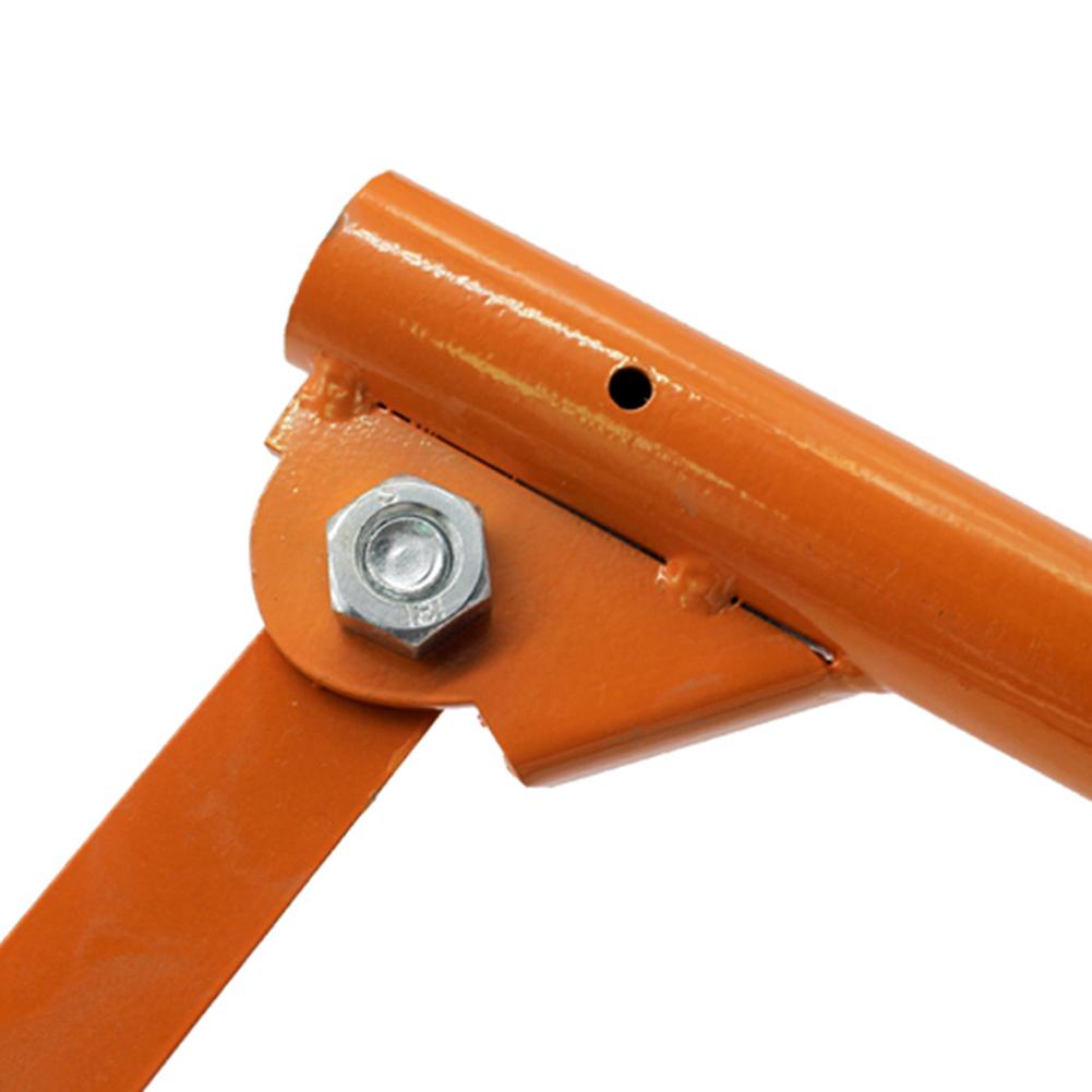 Steel Roller Felling Lever Lifter Log Peavy Home Transport Cant Hook Practical Rustproof Felling Lever Patio Backyard for Wood