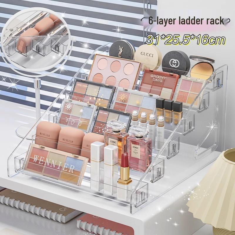Makeup Display Stand: Organize Lipsticks, Powder, Eyeshadows, and Nail Polish