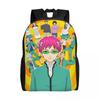 S-Saikies K Animes Omnipotent Backpacks for Women Men Waterproof School College Cartoon Bag Print Bookbag