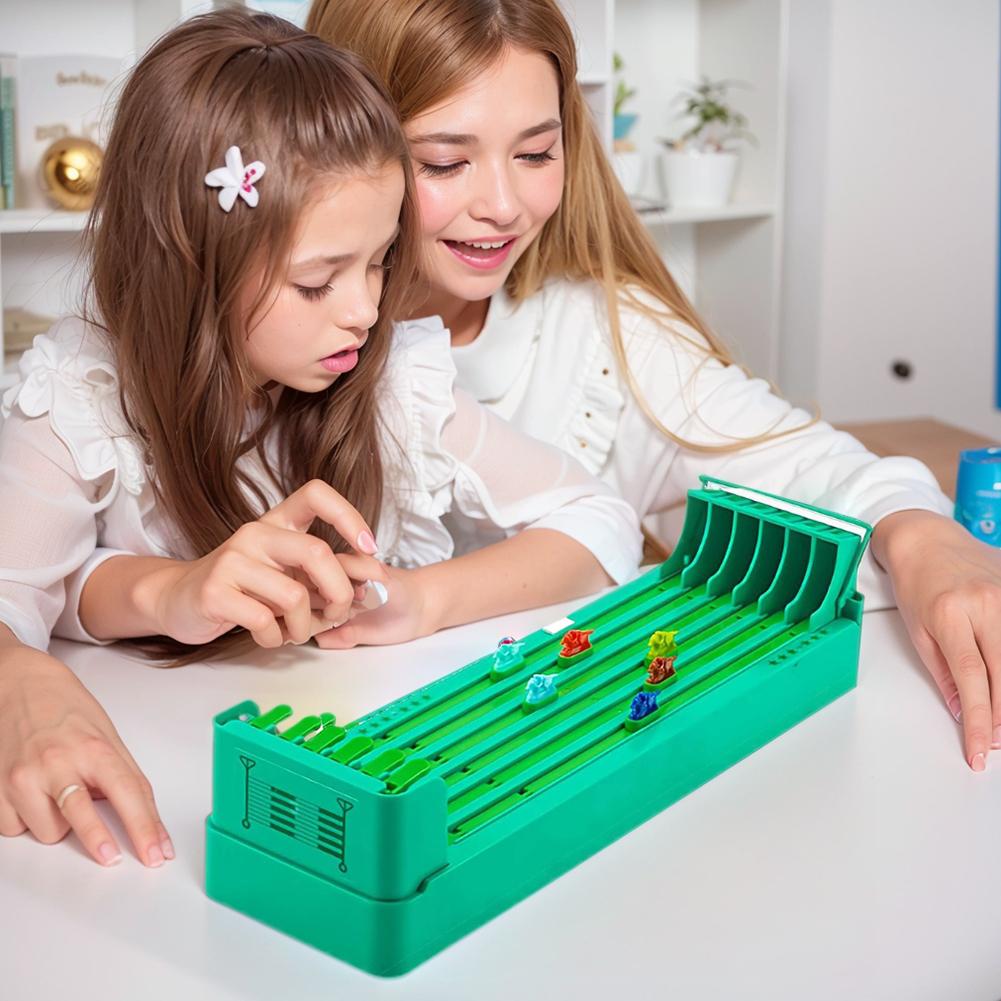 Tabletop Horse Race Game with 6 Horse Horse Race Game Interactive Toy Hand Eye Coordination for Family Game