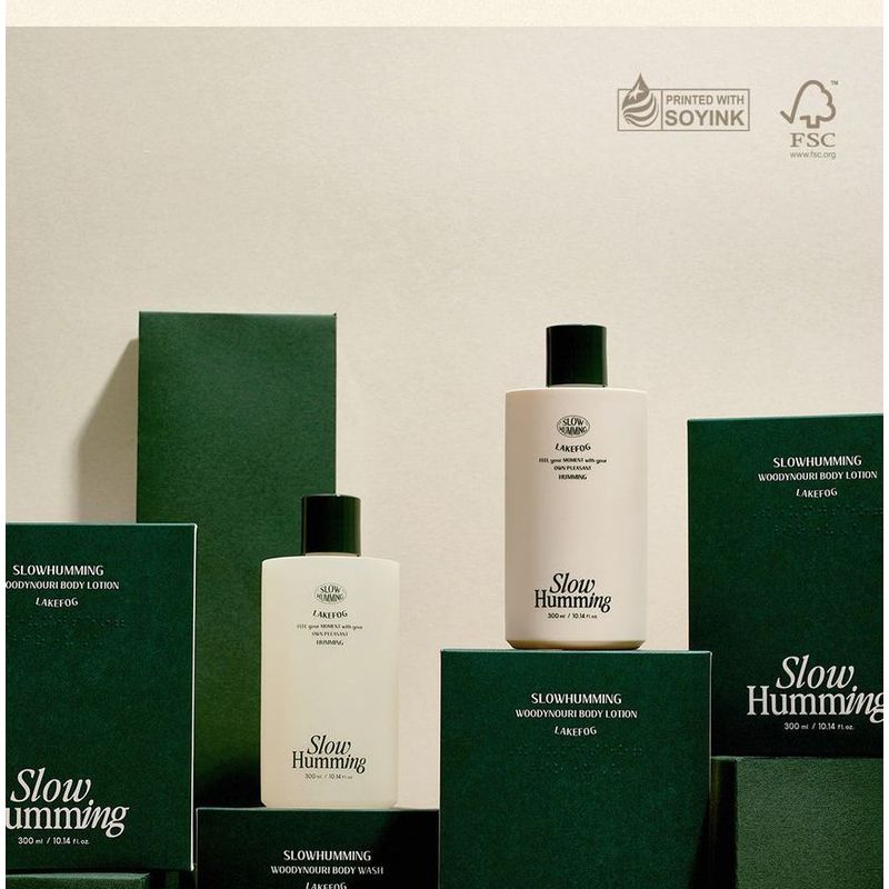 Slow Humming - Woodynouri Body Wash Lakefog