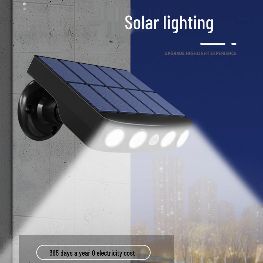 Waterproof Solar Wall Lamp for Garden, Courtyard, and Villa Décor