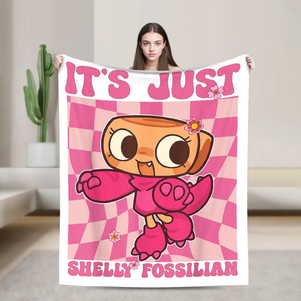 Dandys World Pebble  Blanket  Fleece Novelty Warm Throw Blankets for Bedding Lounge Spring Autumn