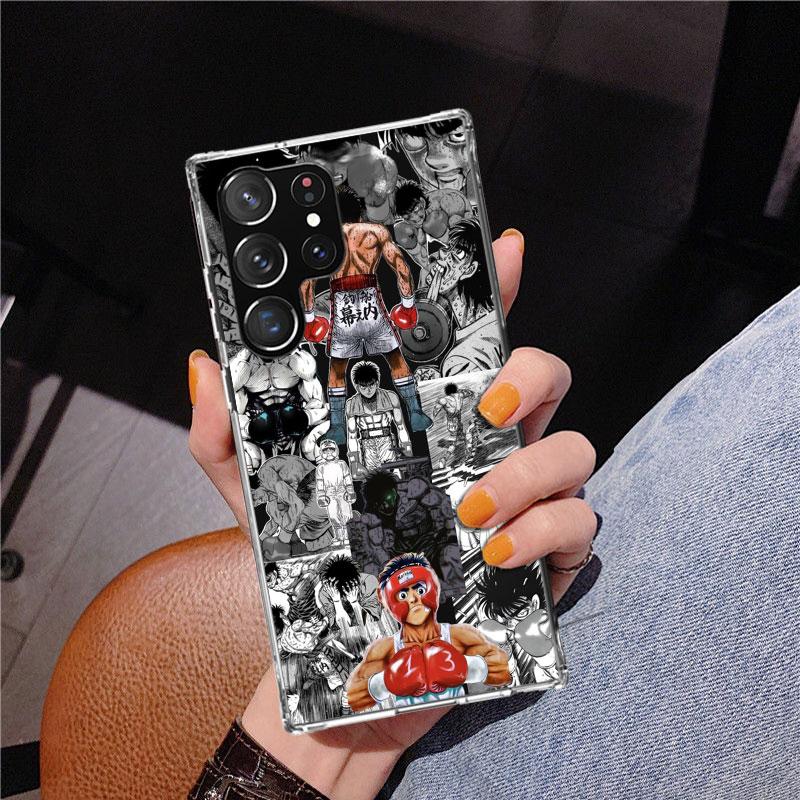 Hajime No Ippo Comics Handyhülle für Samsung Galaxy S26 S25 Edge S23 S24 Ultra S22 Plus S21 S20 FE Einzigartige Hülle Weiches Coque Galax