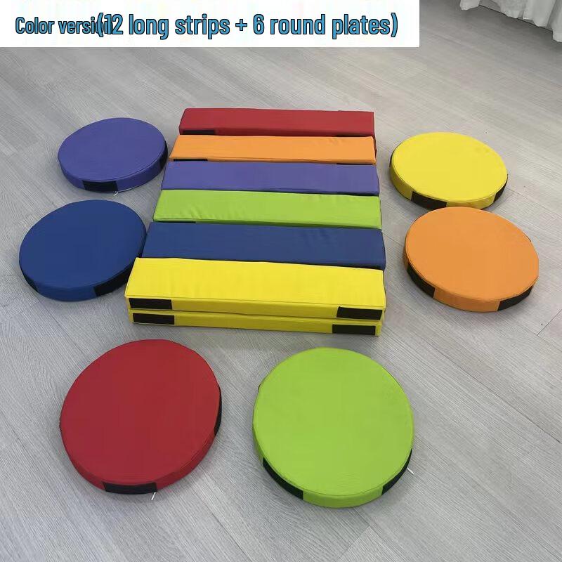 Kids Indoor Balance Bridge & Stepping Stones Set