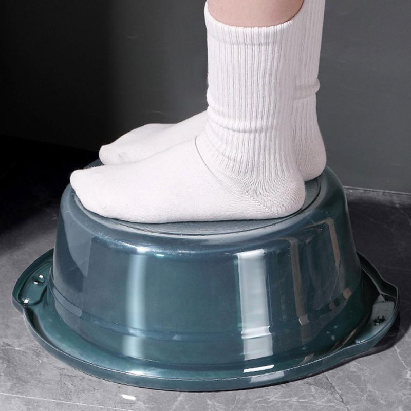 Laundry Tub Anti Slip Thickening Convenient Multipurpose Non-slip Space Saving Washbasin Easy-to-clean Plastic Basin Basin
