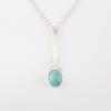 Rare Amazonite Gemstone 925 Sterling Silver Jewelry Handmade Women Pendant 1.79" PP-60-29