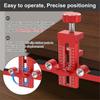 2-in-1 Cabinet Door Mounting Jig, Adjustable Height Cabinet Door Installation Positioner, for Home Installing