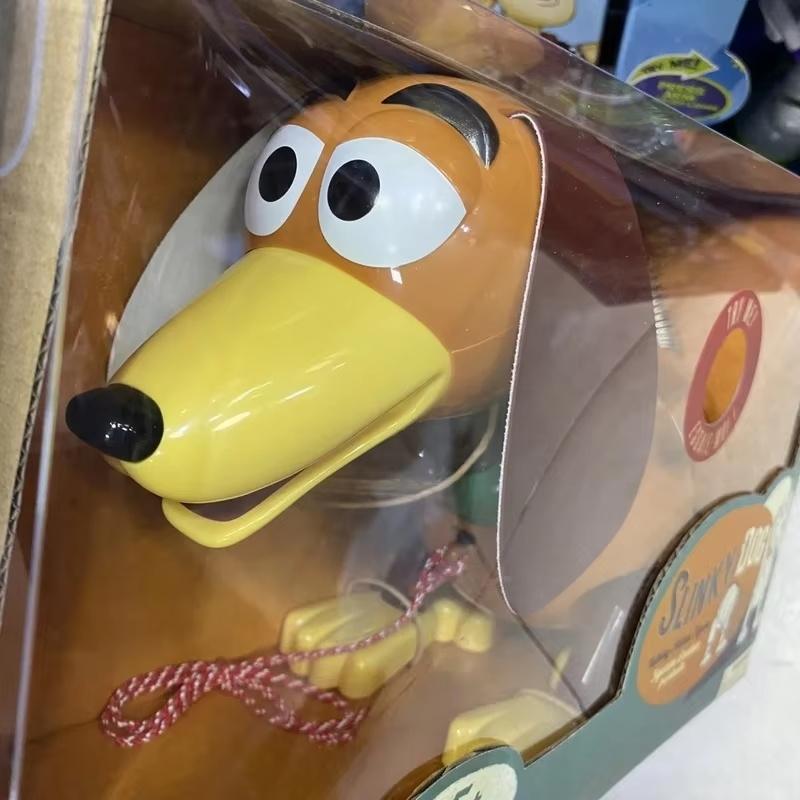 28Cm Toy Story Anniversary Large-Sized Slinky Dog Talking Sound-Making Toy Action Figure Boy Toy Collectible Desktop Ornament