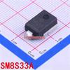 SM8S33A Transient Voltage Suppressor Diode - Electrostatic & Surge Protection, DO-218AC.
