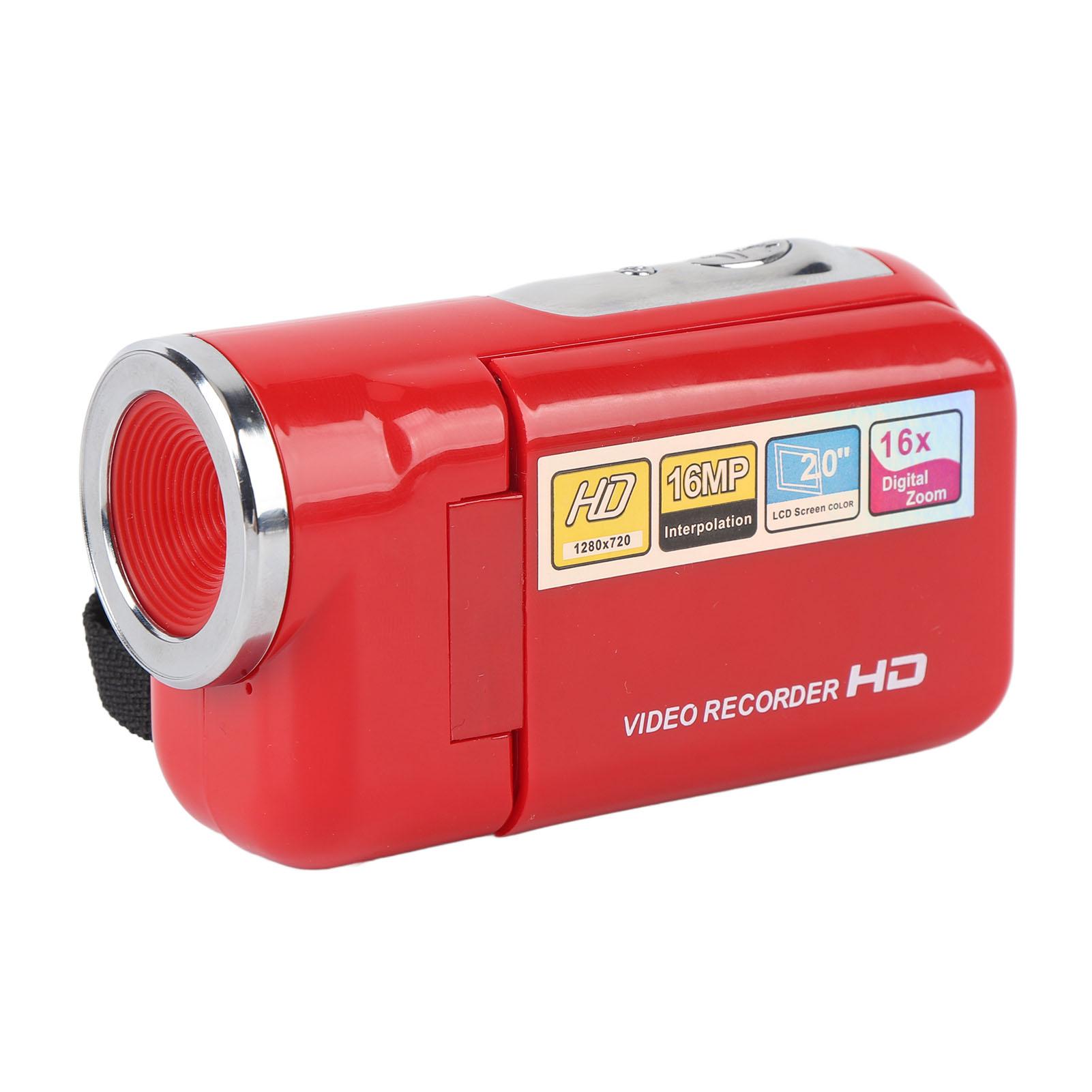 

Маленька цифрова камера 2-дюймовий TFT кольоровий дисплей 16 МП 16x Zoom Anti Drop DV цифрова відеокамера для 32G