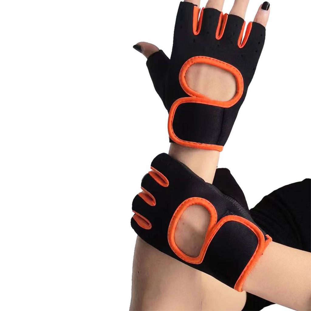 Unisex Non-Slip Breathable Half-Finger Gloves for Cycling, Weightlifting, Shock Absorption & Palm Protection