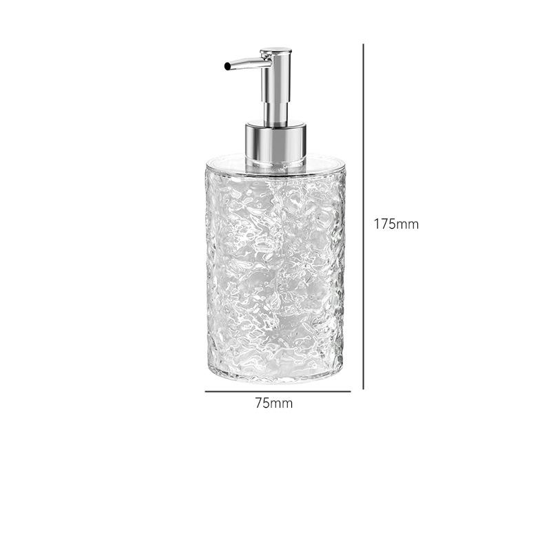 Hands Foaming Soap Dispenser Press-type Bathroom Liquid Soap Bottle Refillable Dish Soap Container Light Luxury Hand Washer
