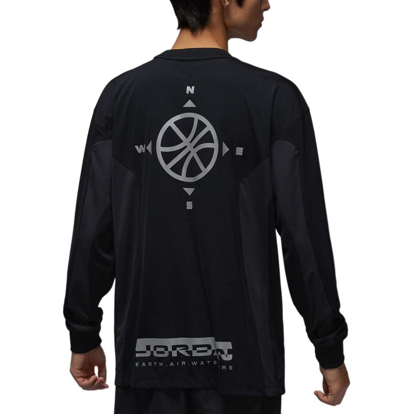 Jordan Round Neck Pullover Comfortable Versatile Long Sleeve T-Shirt Men Tops IF1886010