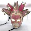 Masquerade Mask With Bells Vintage Jolly Jester Mask Comedy Mask Masquerade Decoration Mask for Men Women Halloween