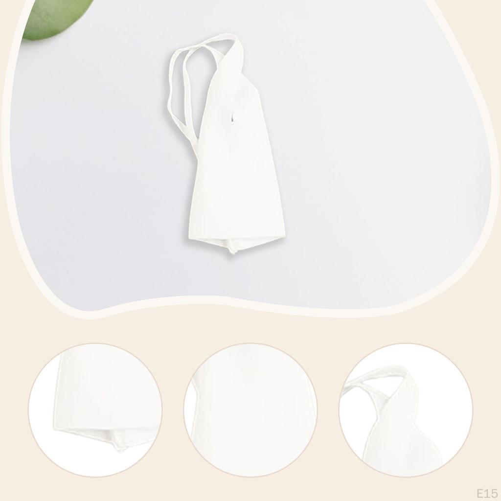 1/12 Dress Sleeveless Stylish Cosplay Retro Neck Tie Mini Short for 6'' Action Figures,