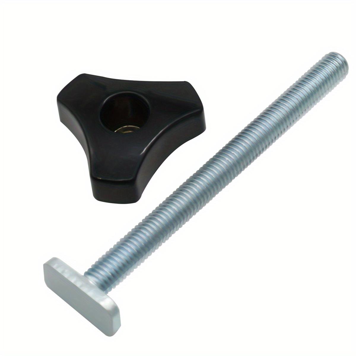 

2/10Pcs T Bolt and Nut Set,Woodworking Tool Jigs,DIY Woodworking Bench Tool,Screw Fixture Workbench T-Slot Fastener