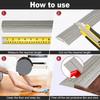 1PC 2m/78.74inch Carpet To Tile Floor Transition Strip Wear-resistant Cuttable Threshold Cover Household PVC Edging Trim Strip