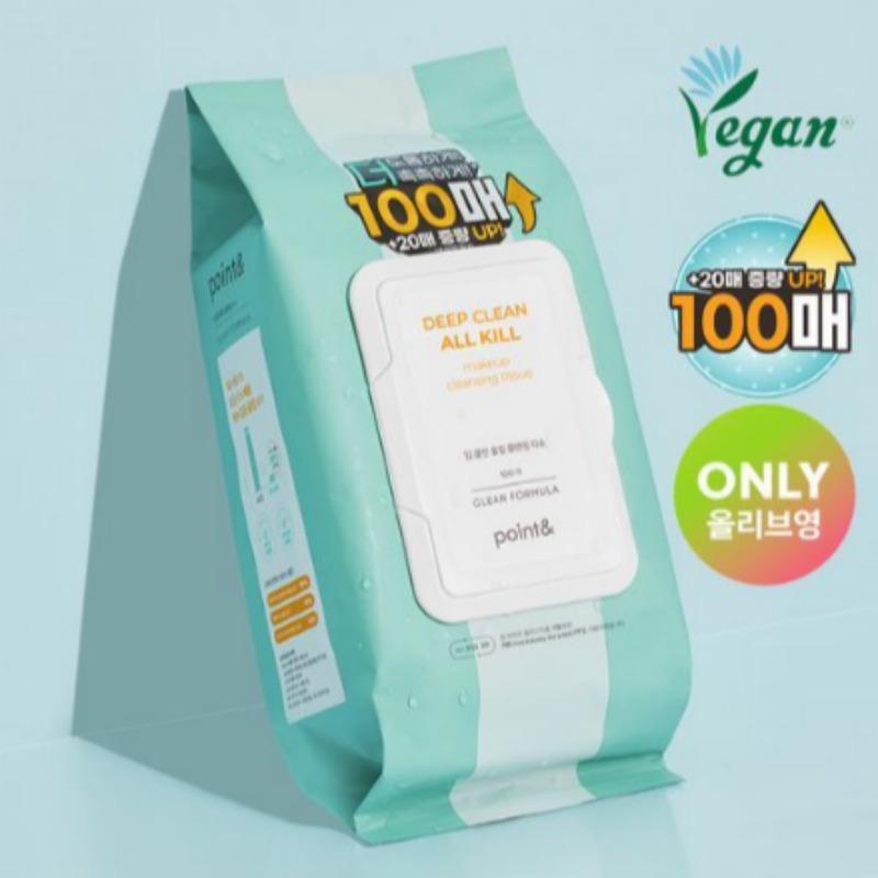 

Point&Deep Clean All Kill Cleansing Tissue 100 Sheets