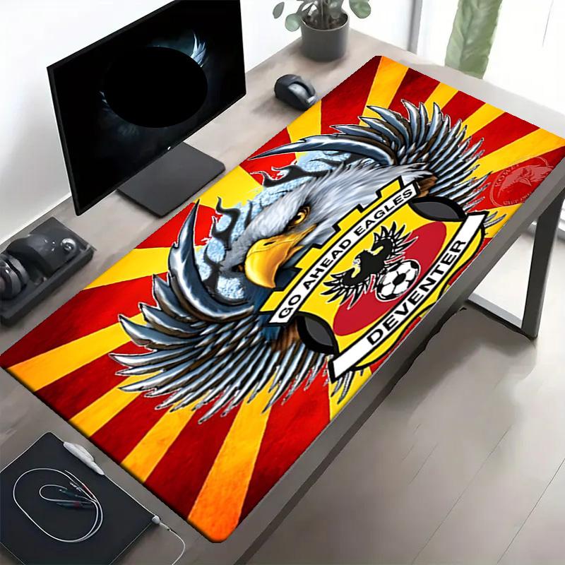 Go Ahead Eagles Print Mouse Pad, Anti‑Slip Desktop keyboard Mat, for PC Laptop Gaming Working Daily Use, Cool Festival Surprise Gift