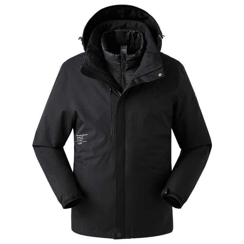 Jeep Men s 3-in-1 Down Winter Work Jacket XXL